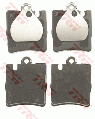 Колодки тормозные MERCEDES E (W210) задние (4шт.) TRW GDB1334 TRW