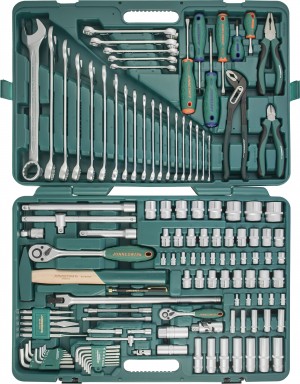 набор инструмента! универсальный 1/2'', 1/4''DR, 127пр.\ S04H524127S JONNESWAY