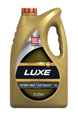 Масло моторное полусинтетическое LUXE 10W-40 API SL/CF 4Л 3705304 (19188) 3705304 LUKOIL