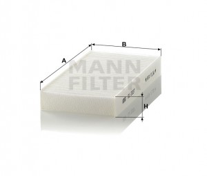 Фильтр салона CU2327-2 CU23272 MANN FILTER