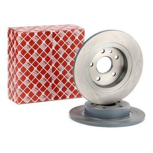 Торм.диск зад.[266x12] 5 отв. (с покрытием)  2шт 39185 FEBI BILSTEIN