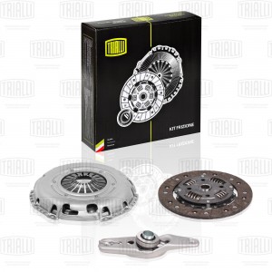 Сцепление в сборе (кмпл.) для а/м VW Polo Sedan (10-) (с вилкой сцепления)  FR18 FR 1818 TRIALLI