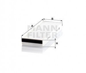 Фильтр салонный CU3023-2 CU 3023-2 MANN FILTER