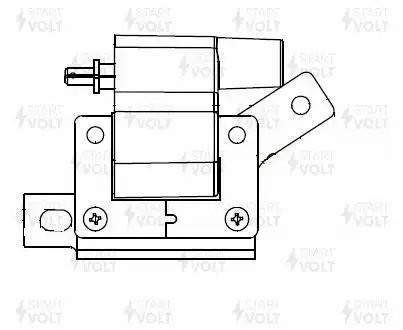 Катушка зажигания для а/м Daewoo Tico (91-) 0.8i (SC 0508) SC 0508 START VOLT