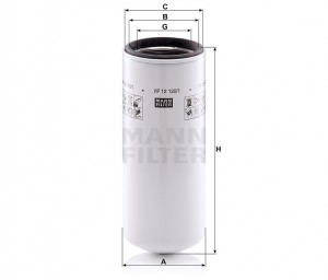 Фильтр масляный CUMMINS SIGNATURE 600 WP 12 120-1 MANN FILTER