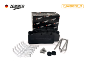 Колодка тормозная задняя/передняя ГАЗон Next (к-т 4 шт) полный установ. к-т Z640317929201 ZOMMER