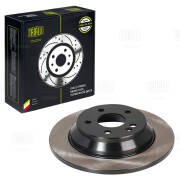 Диск торм. для а/м Mercedes V-Class (W447) (14-) зад. d300 (окраш.) (DF 155111) DF155111 TRIALLI