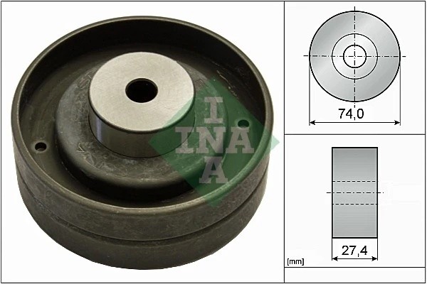 Ролик обводной ГРМ AUDI 100 (C3), 80 (B3) 532005110 532 0051 10 INA
