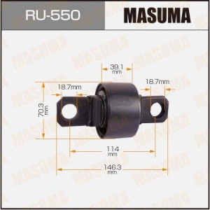сайлентблок заднего продольного рычага !\ Mazda 6 GH 08-13 RU-550 MASUMA