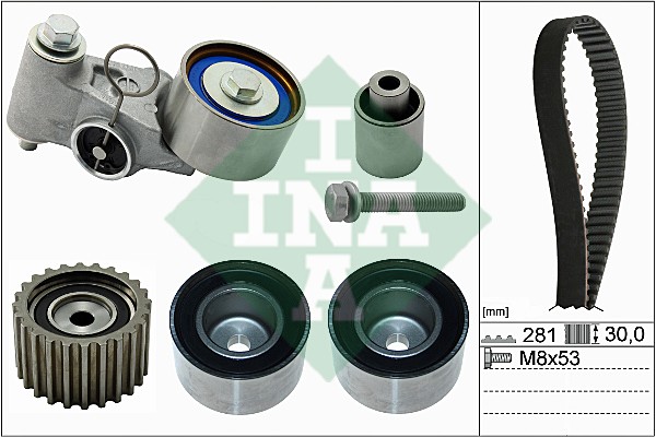 Комплект ГРМ SUBARU LEGASY IV/V 530056310 530 0563 10 INA