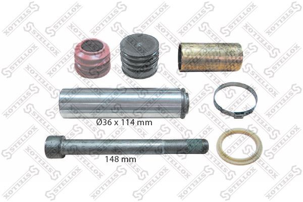 р/к дискового тормоза!(мр)направляющ,болт,кольцо уплот,хомут, втулка,пыльн\SB764 8510360SX STELLOX