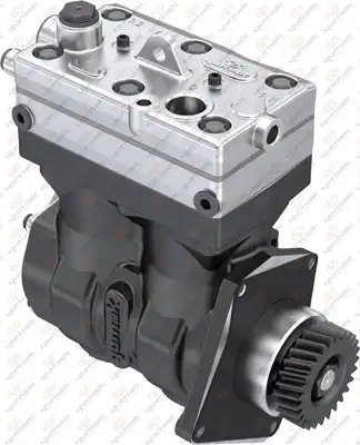 Компрессор воздушный 2-х цилиндровый MERCEDES: AXOR, TRAVEGO, CITARO, OM 457, AX 01.06.050 YUMAK