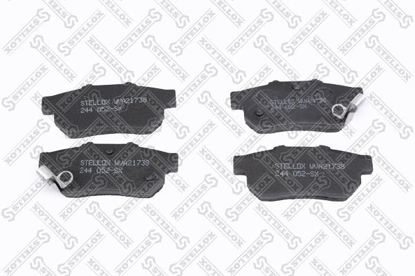 колодки диск. задн.!\ MG, Honda Civic 96-01 244-052-SX STELLOX