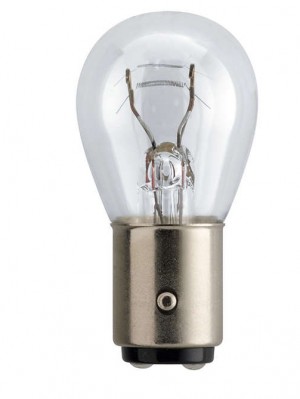 Лампа 12V P21/5W BAY15d блистер (2шт.) PHILIPS 12499B2 PHILIPS