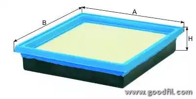 Фильтр воздушный AG421 AG 421 GOODWILL