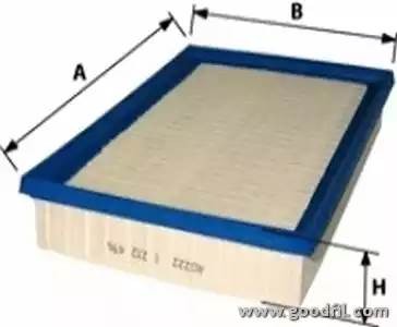 Фильтр воздушный AG221 AG 221 GOODWILL