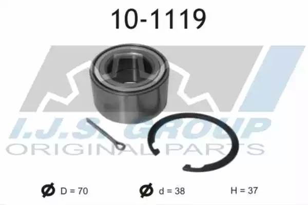 к-кт подшипника ступ. пер!\ Hyundai Accent 99>/Elantra/Lantra 95-00 101119 IJS GROUP