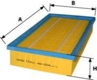 Фильтр воздушный AG224 AG 224 GOODWILL