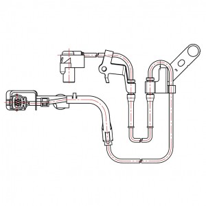Датчик ABS передний правый VSABS2509 START VOLT
