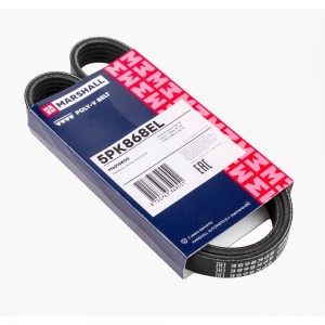 Ремень поликлиновой 5PK868EL Ford Focus II 04-12, Ford C-Max 07-10, Volvo S40 II M6310500 MARSHALL