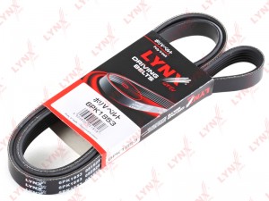 Ремень поликлиновой подходит для ALFA ROMEO 145/146 1.4-1.8 96-01 / 147 1.6  01- 6PK1853 LYNXAUTO