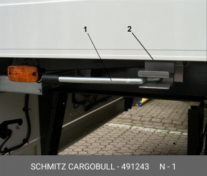 Фиксатор двери 491243 SCHMITZ CARGOBULL