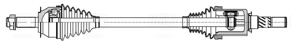 Привод задний правый AR 1606 TRIALLI
