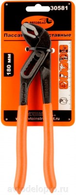 Клещи переставные 180мм АВТОДЕЛО 30581 AVTO DELO
