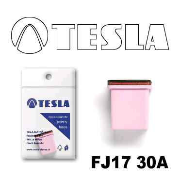 FJ17.30A ПРЕДОХРАНИТЕЛИ 30А TESLA FJ1730A TESLA