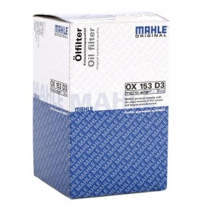 Фильтр масляный OX153D3 OX153D3 MAHLE KNECHT