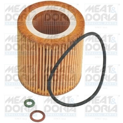 Фильтр масляный BMW 5 (E60),3 (E90),1 (E81),X3 (E83),X5 (E70),7 (E65),6 (E63) ME 14093 MEAT DORIA