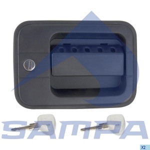 Ручка IVECO двери наружная левая (с ключами) SAMPA 062002 SAMPA