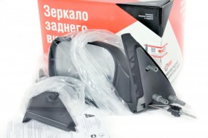 Зеркало боковое ВАЗ-2123 левое штатное механическое ДААЗ 21230820100500 DAAZ