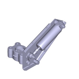 Заслонка ЯМЗ-534 охладителя выпускных коллекторов АВТОДИЗЕЛЬ 5340.1213015-60 YAMZ