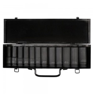 Набор головок ударных 1/2 78мм 12пр. (10-24мм) мет. кейс (ATAS042) ATAS042 AIRLINE