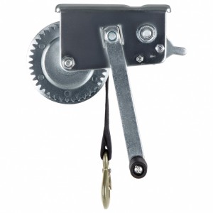 Лебедка барабанная 0.8т L=7.5м ленточная MATRIX 522715 MATRIX