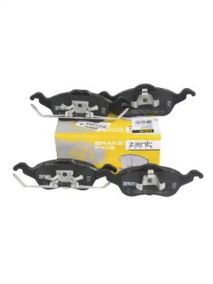 колодки дисковые передние! Ford Focus1.4 16V/1.8 16V/2.0 16V/1.8TDi 98-04 Z07284 ZENTPARTS