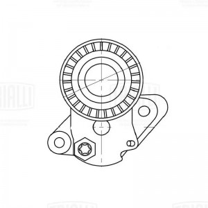 Ролик приводного ремня CM 5097 TRIALLI