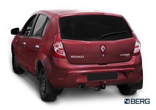 фаркоп! шар А, 1200/75 кг.\ Renault Sandero 09-14 F.4714.001 BERG