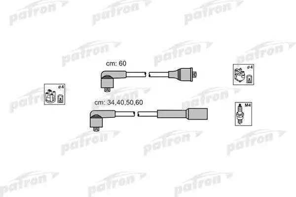 Комплект проводов зажигания SEAT: CORDOBA 93-99, IBIZA II 93-99, TOLEDO I 91-99, PSCI1015 PATRON