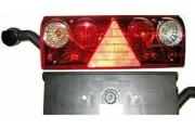 Фонарь задний левый EUROPOINT II LED 256030501 ASPOCK
