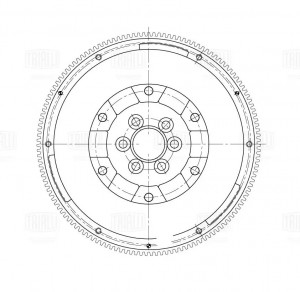 Маховик двухмассовый FW 1817 TRIALLI