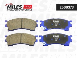 Колодки тормозные передние (Смесь CERAMIC серия PRO) HAIMA (FAW) 3 / MAZDA 323/6 E500373 MILES