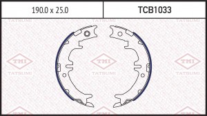 Колодки тормозные барабанные LEXUS GS/IS/LS/SC 93- TCB1033 TCB1033 TATSUMI