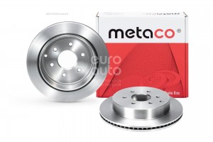 Диск тормозной задний 3060466 3060466 METACO
