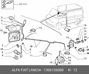 FIAT DUCATO 230 (1994-2002) 1306136080 FIAT