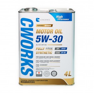 Масло моторное SUPERIA MOTOR OIL 5W-30 SP/CF 4L A13SR1004 A13SR1004 CWORKS
