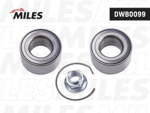 Подшипник ступицы передний HYUNDAI SOLARIS/KIA RIO III 13- (SKF VKBA 7575) DWB00 DWB0099 MILES