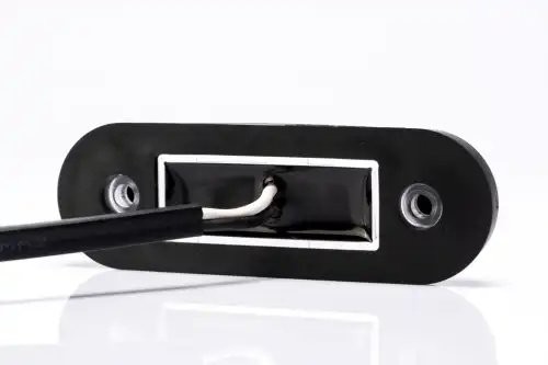 фонарь габаритный! желтый, LED 12-36В с проводом 0.5м, 84х28мм, с прокладками\ R FT073ZLED FRISTOM