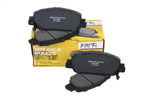 колодки тор. диск. перед. с антиск. пл.! (P28077) Honda Accord 1.5/2.0/2.4/3.5 1 Z07811 ZENTPARTS